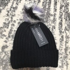NEW NEW NEW Removable Pom hat